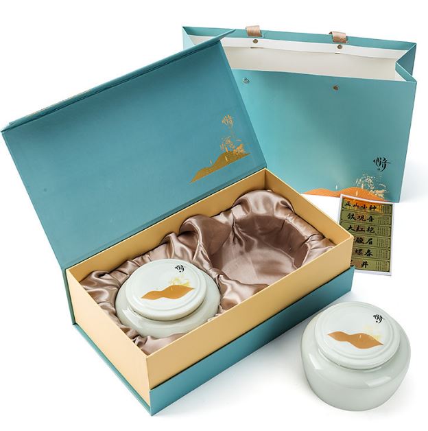 Exquisite ceramic tea set gift box
